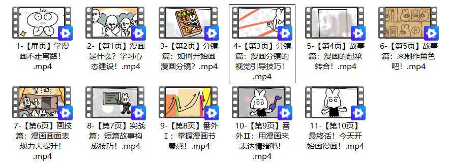 画漫画 零基础入门到创作